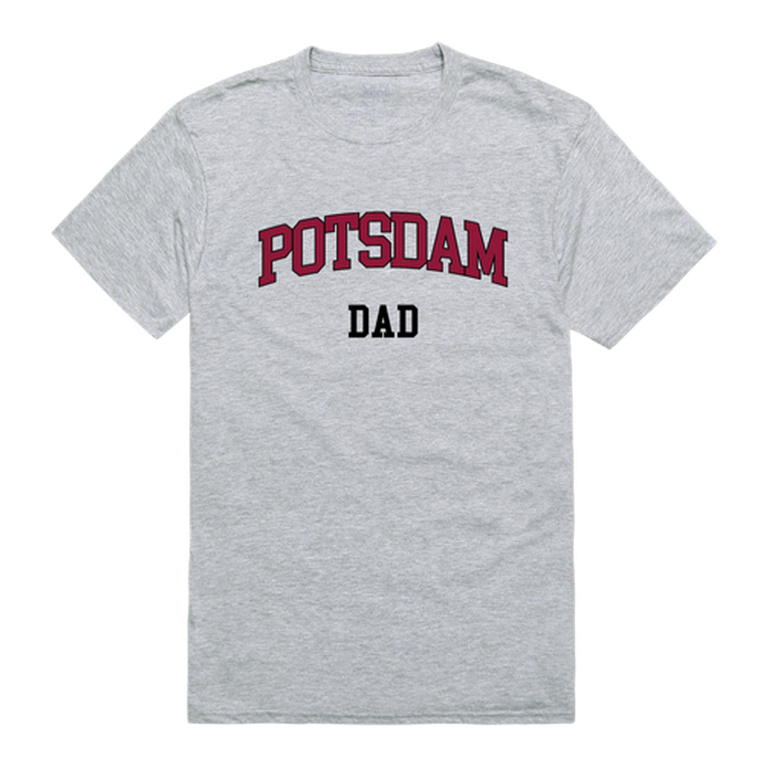 State University of New York at Potsdam Bears Dad Tee T-Shirt - Black, Small