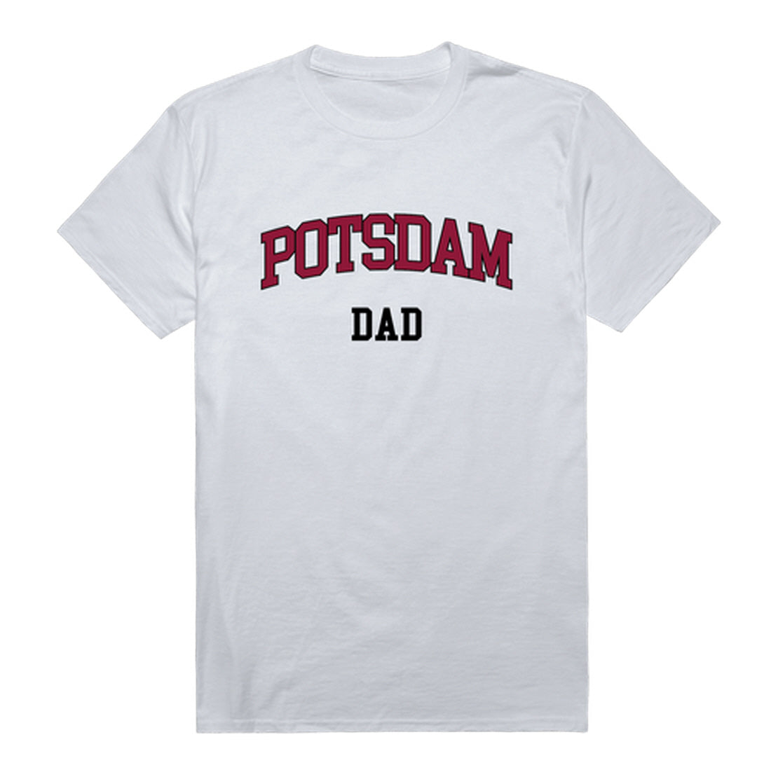 State University of New York at Potsdam Bears Dad Tee T-Shirt - Black, Small