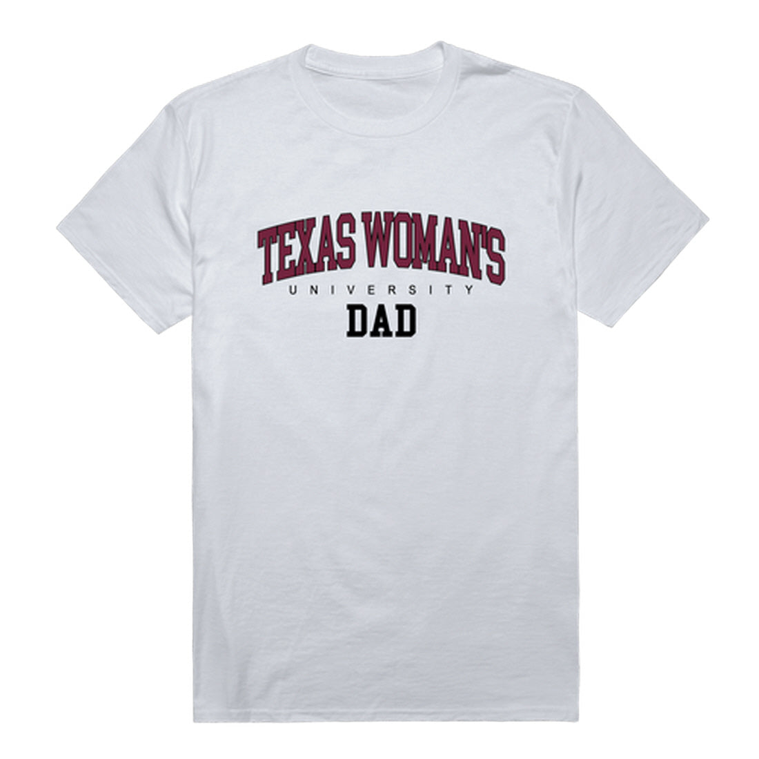 Texas Woman's University Pioneers Dad Tee T-Shirt - Heather Grey, Small