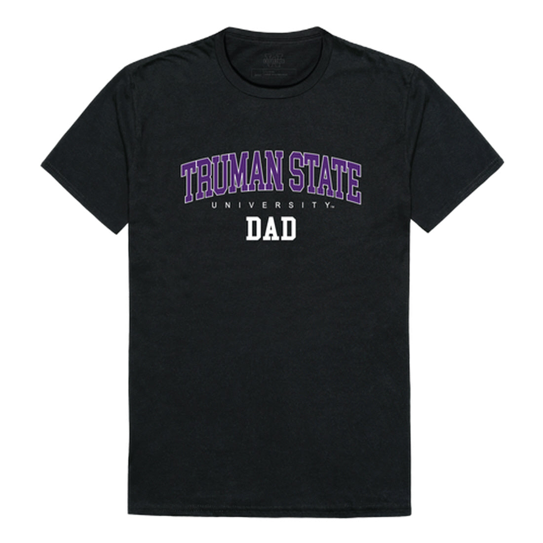 Truman State University Bulldogs Dad Tee T-Shirt - Black, Small