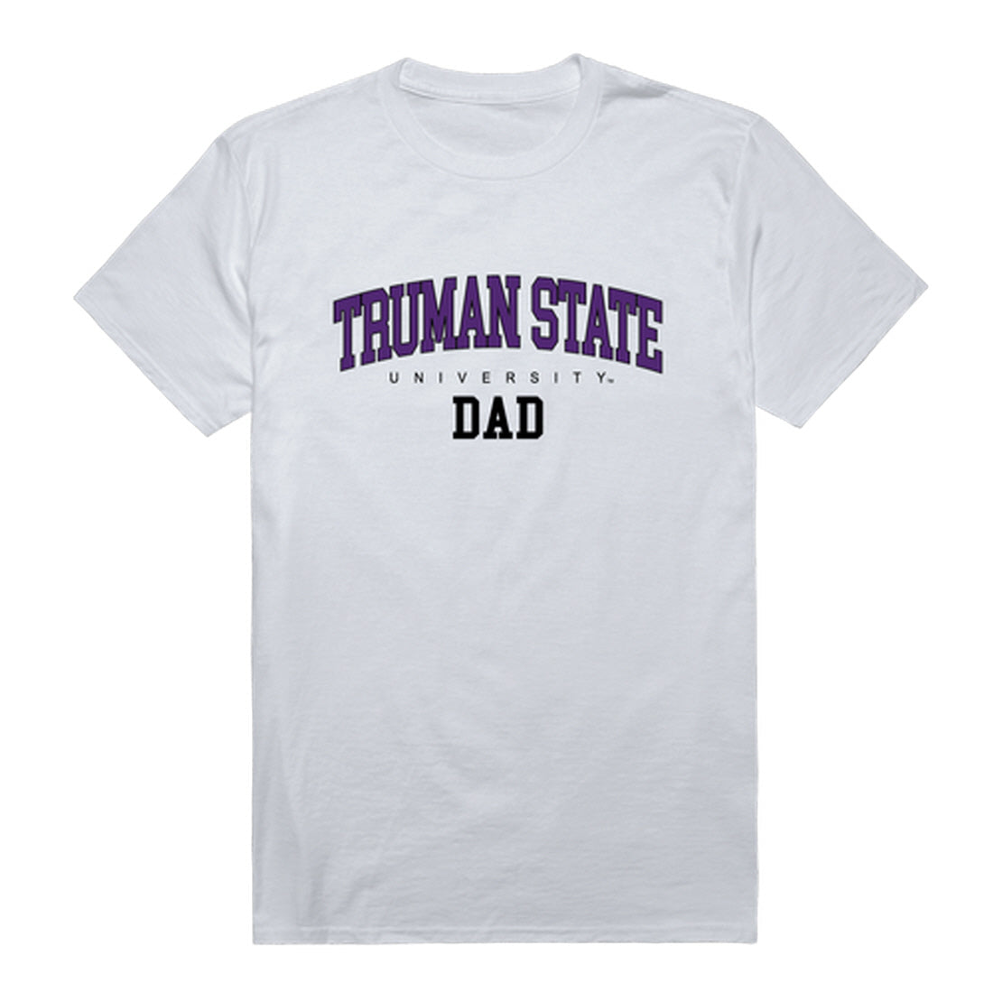 Truman State University Bulldogs Dad Tee T-Shirt - Black, Small