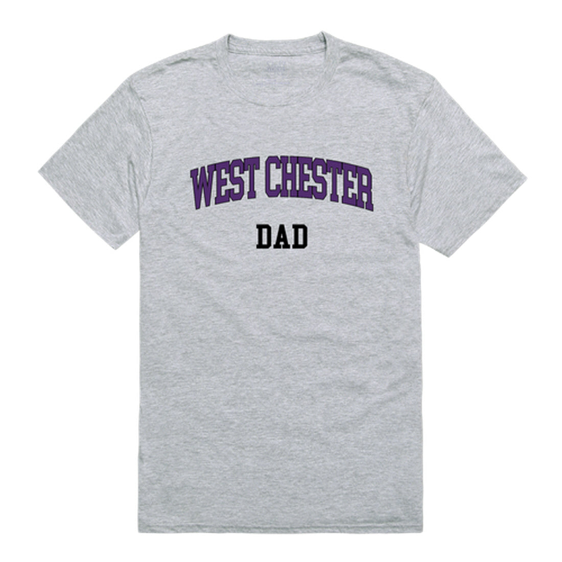 West Chester University of Pennsylvaniar Rams Dad Tee T-Shirt - Black, Small