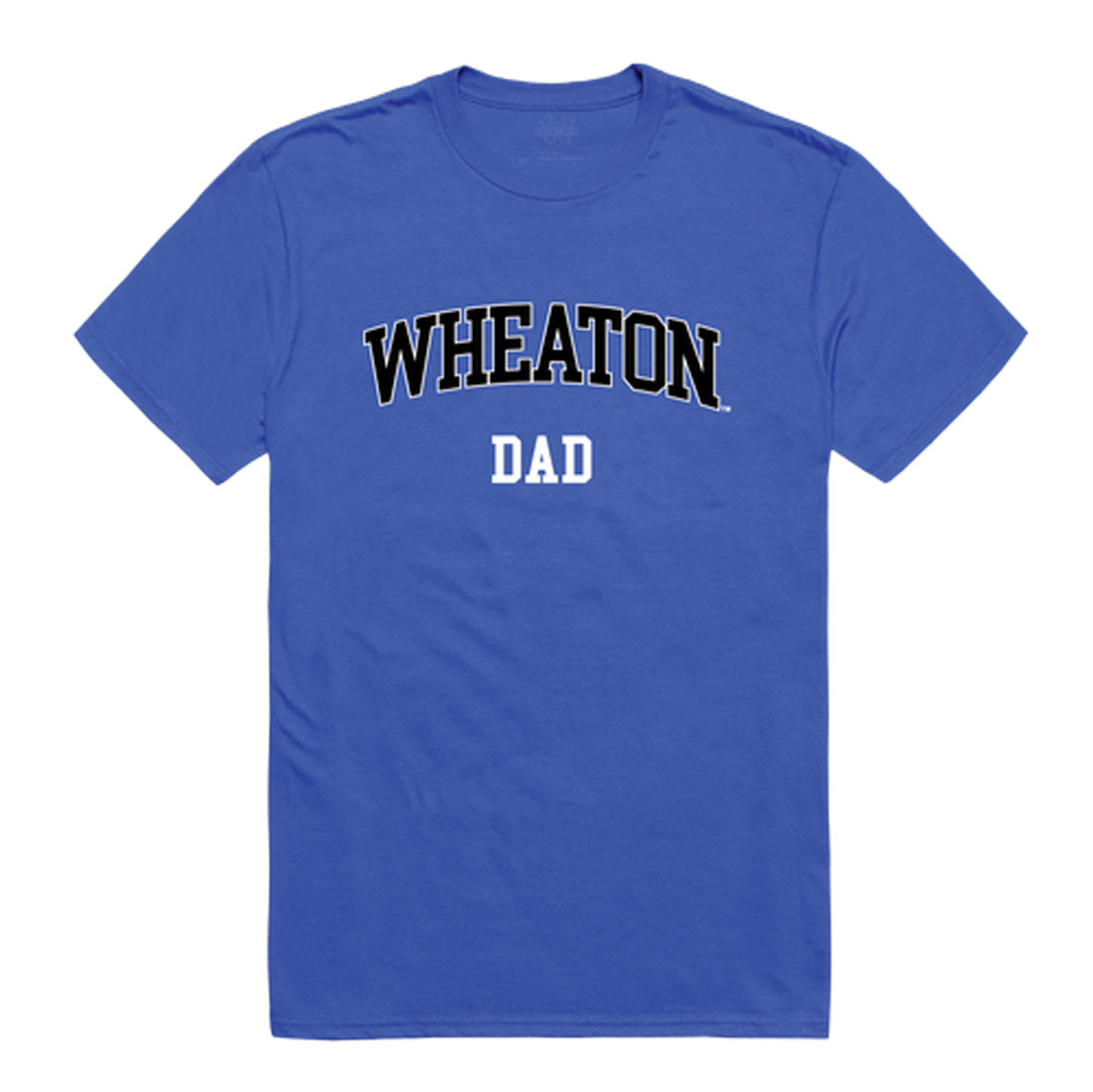 Wheaton College Lyons Dad Tee T-Shirt - Heather Grey, Small