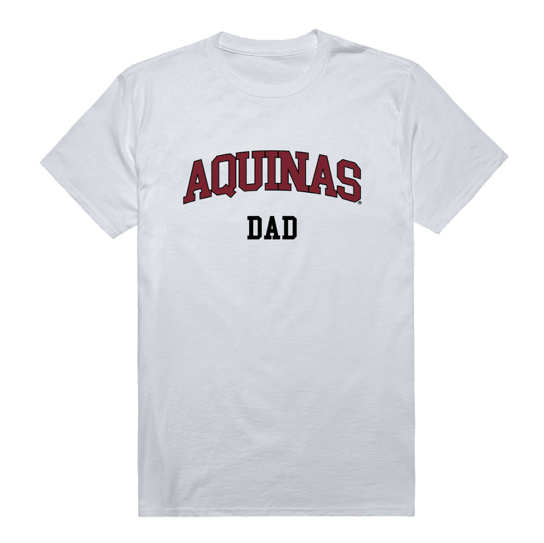 Aquinas Saints Dad Tee T-Shirt - Black, Small