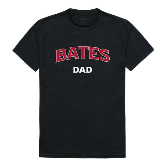 Bates College Bobcats Dad Tee T-Shirt - Black, Small