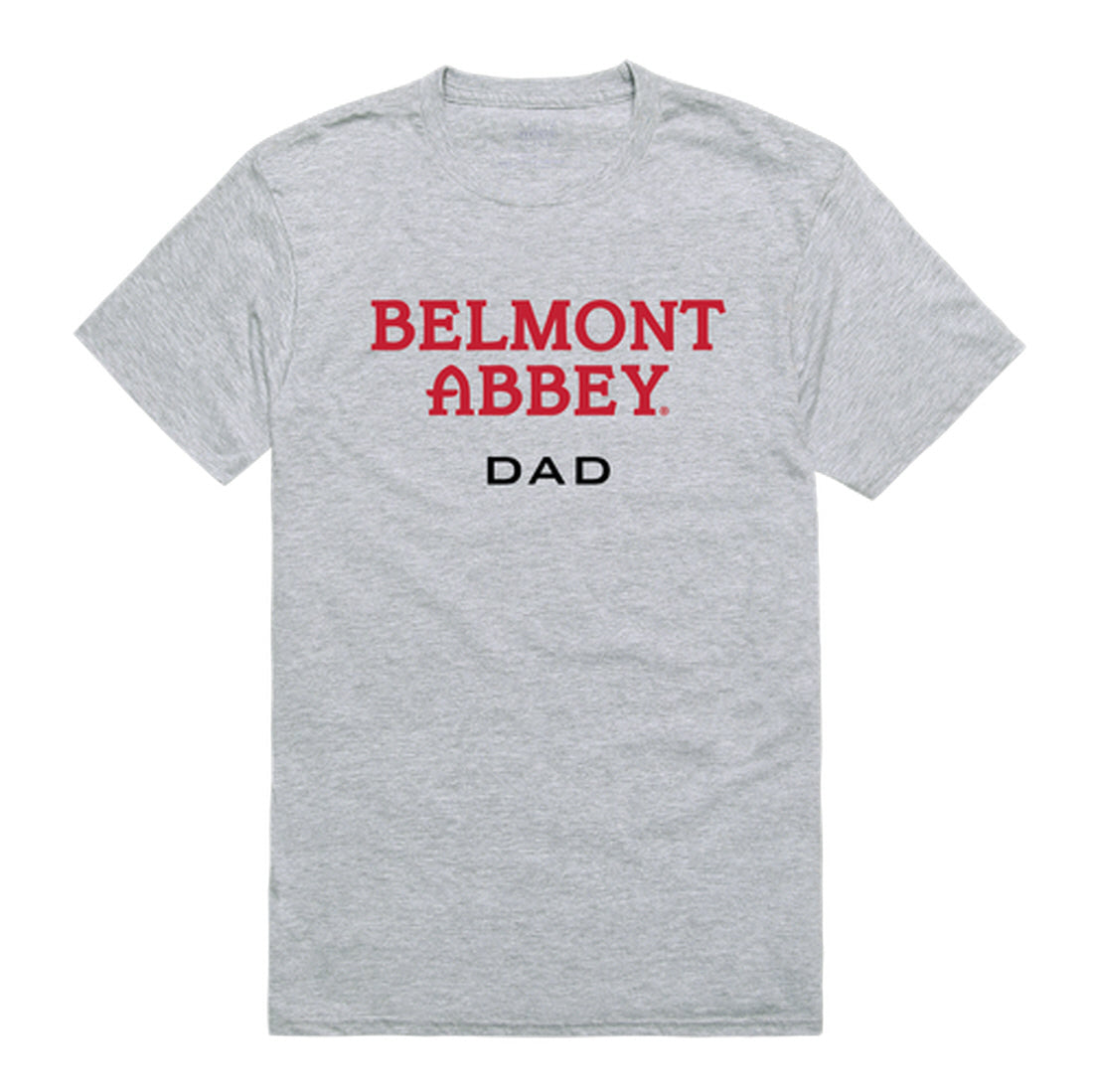 Belmont Abbey Crusaders Dad Tee T-Shirt - Black, Small