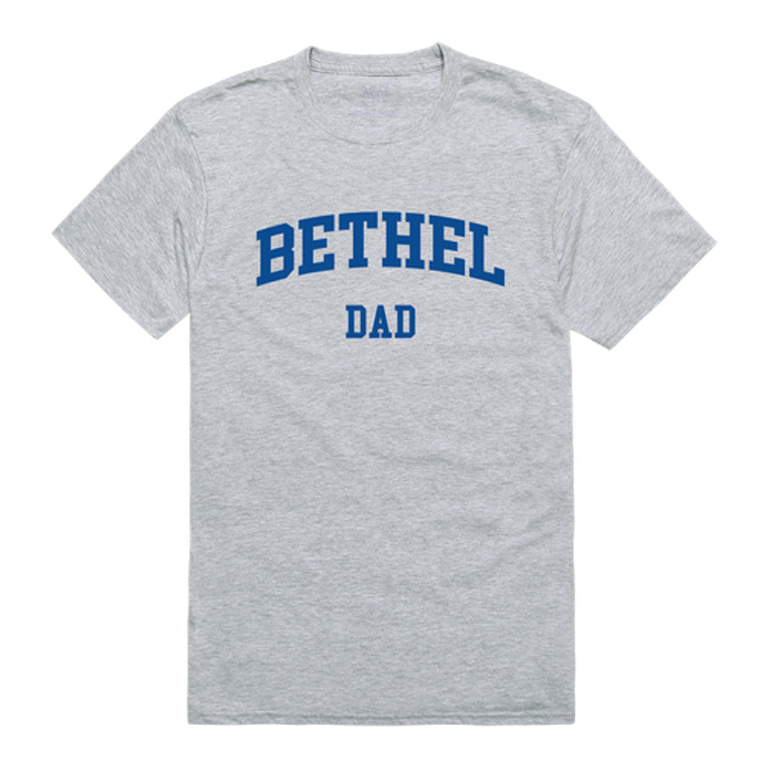 Bethel Pilots Dad Tee T-Shirt - Heather Grey, Small