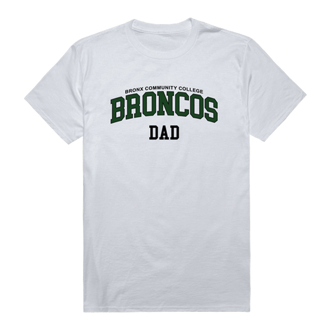 Bronx CC Broncos Dad Tee T-Shirt - Forest Green, Small