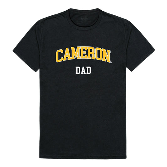 Cameron University Aggies Dad Tee T-Shirt - Black, Small