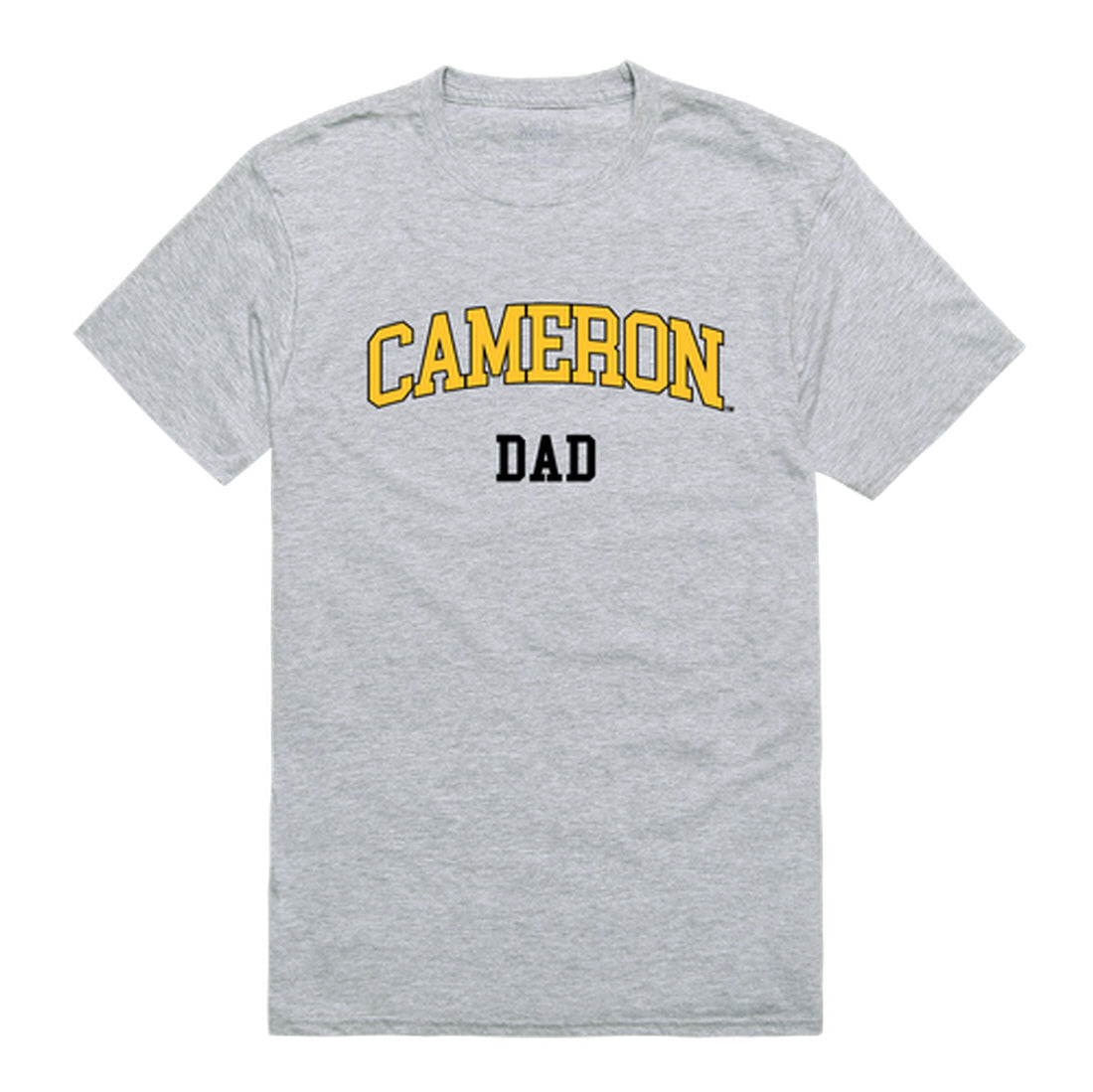 Cameron University Aggies Dad Tee T-Shirt - Black, Small