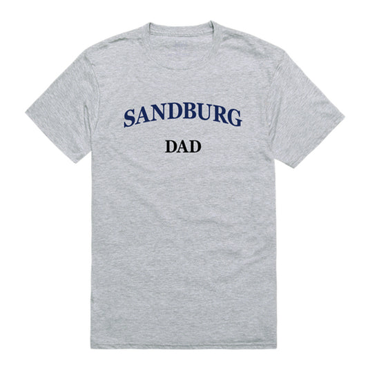 Sandburg Chargers Dad Tee T-Shirt - Heather Grey, Small