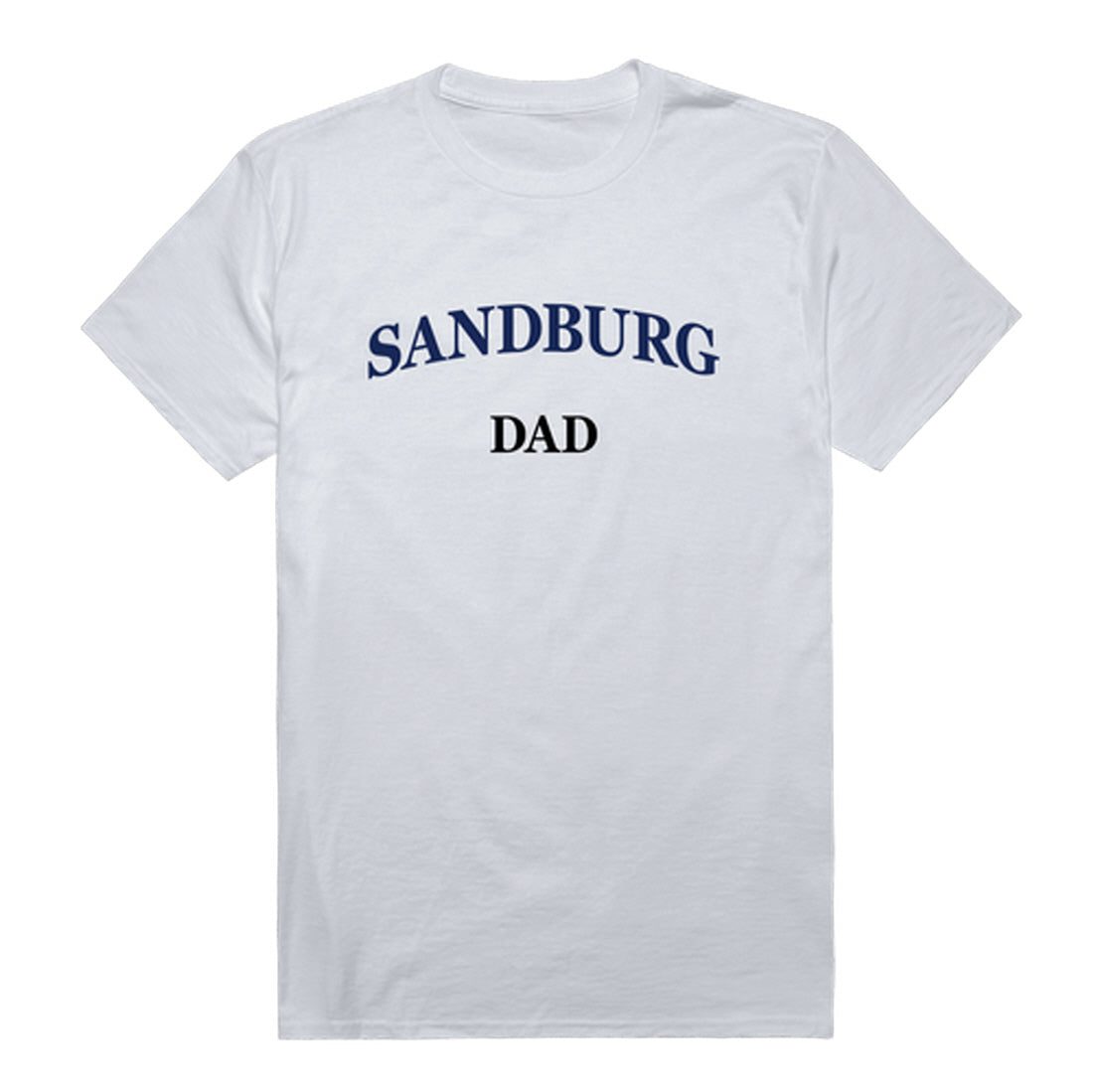 Sandburg Chargers Dad Tee T-Shirt - Heather Grey, Small