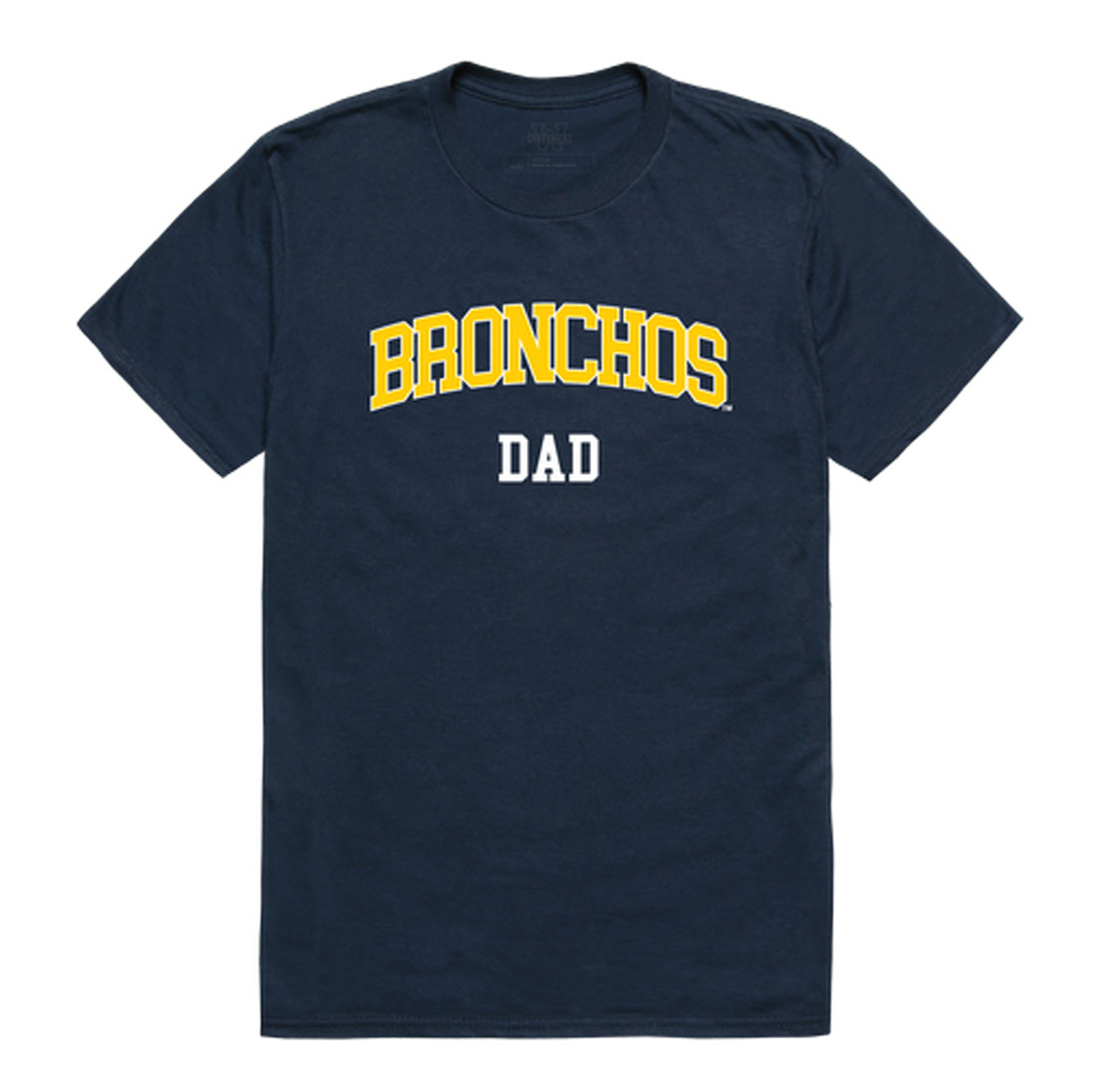 University of Central Oklahoma Bronchos Dad Tee T-Shirt - Heather Grey, Small