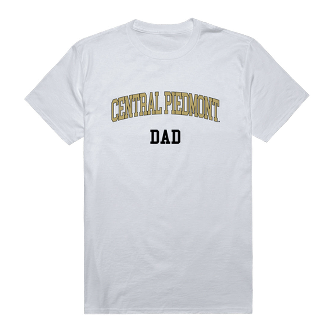 Central Piedmont Dad Tee T-Shirt - Black, Small