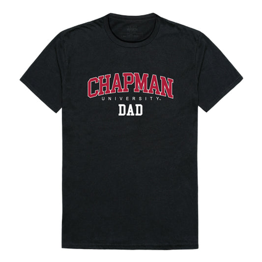 Chapman University Panthers Dad Tee T-Shirt - Black, Small