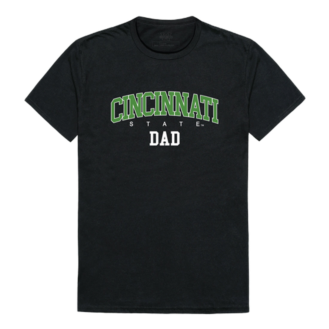 Cincinnati State Dad Tee T-Shirt - Black, Small