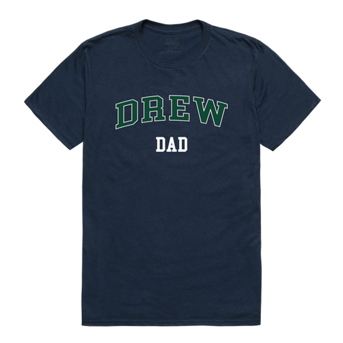 Drew University Rangers Dad Tee T-Shirt - Heather Grey, Small