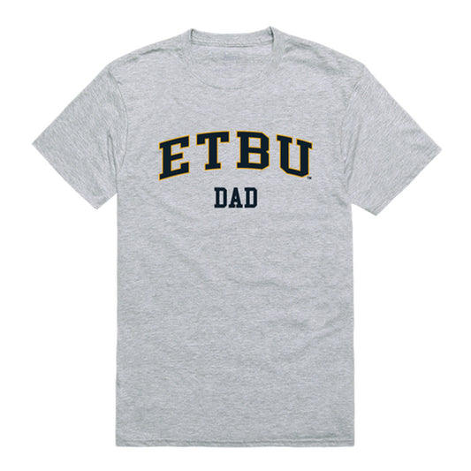 East Texas Baptist University Dad Tee T-Shirt - Heather Grey, Small