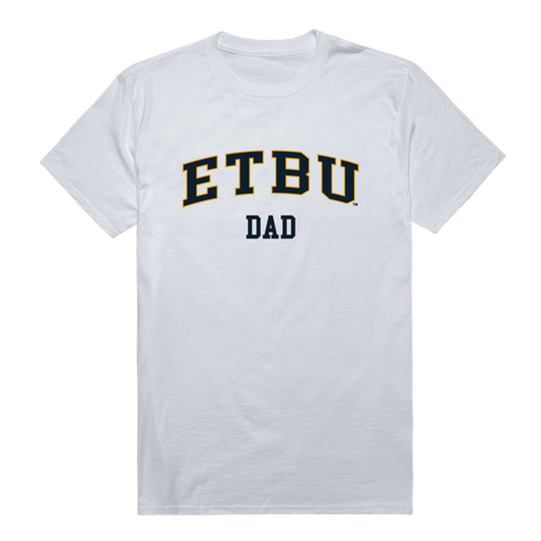 East Texas Baptist University Dad Tee T-Shirt - Heather Grey, Small