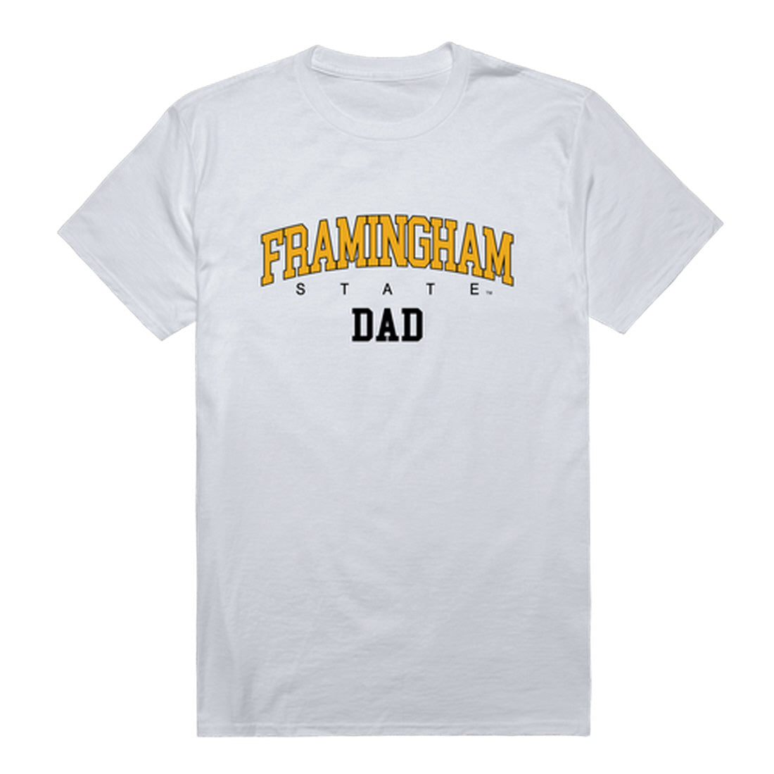 Framingham State University Rams Dad Tee T-Shirt - Black, Small