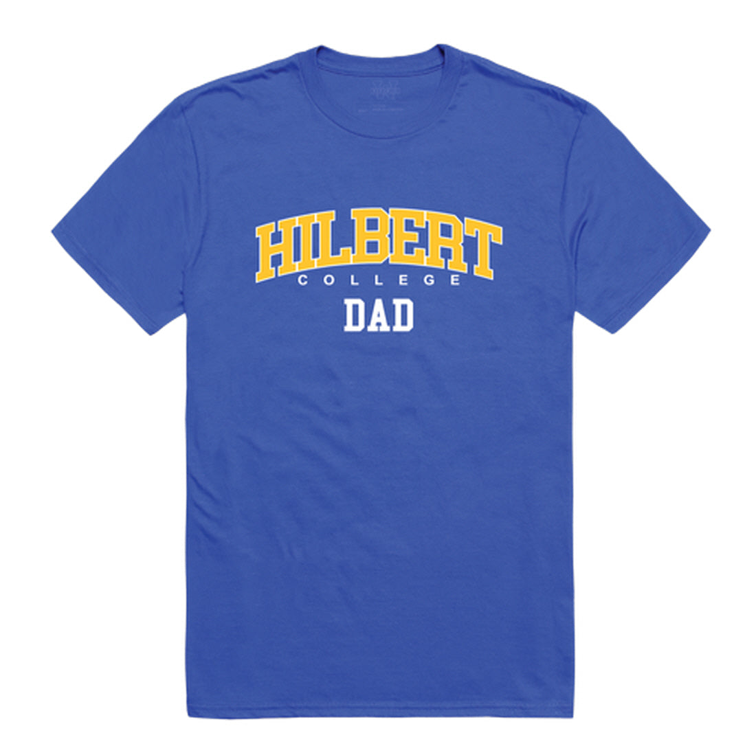 Hilbert College Hawks Dad Tee T-Shirt - Heather Grey, Small