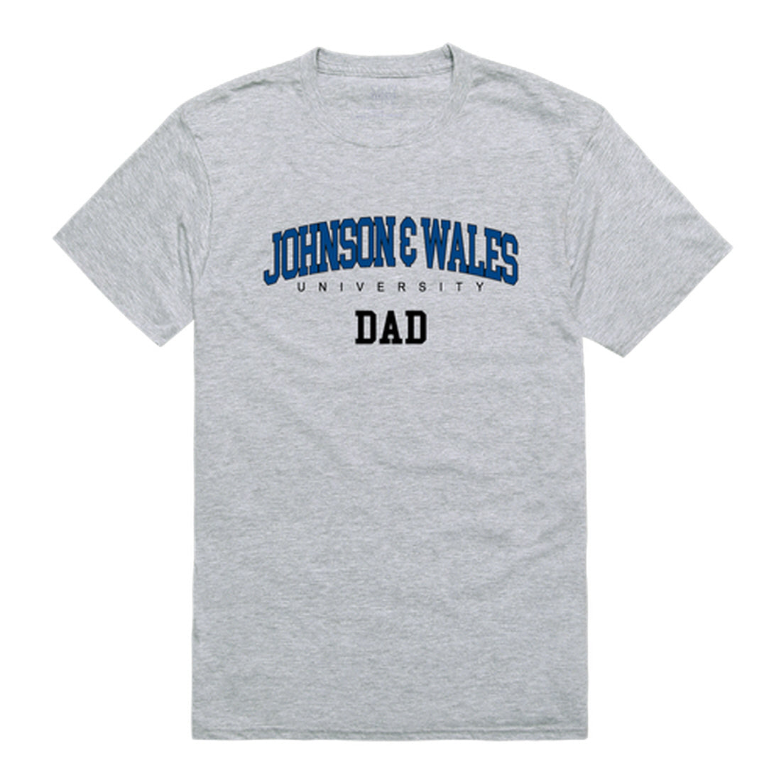 Johnson & Wales Business School Dad Tee T-Shirt - Heather Grey, Small