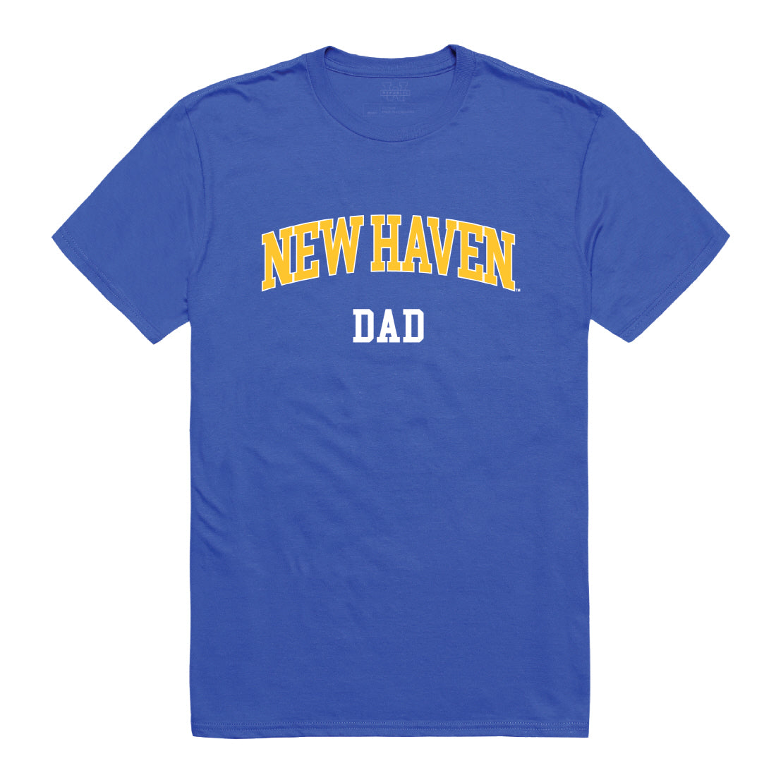 New Haven Chargers Dad Tee T-Shirt - Heather Grey, Small