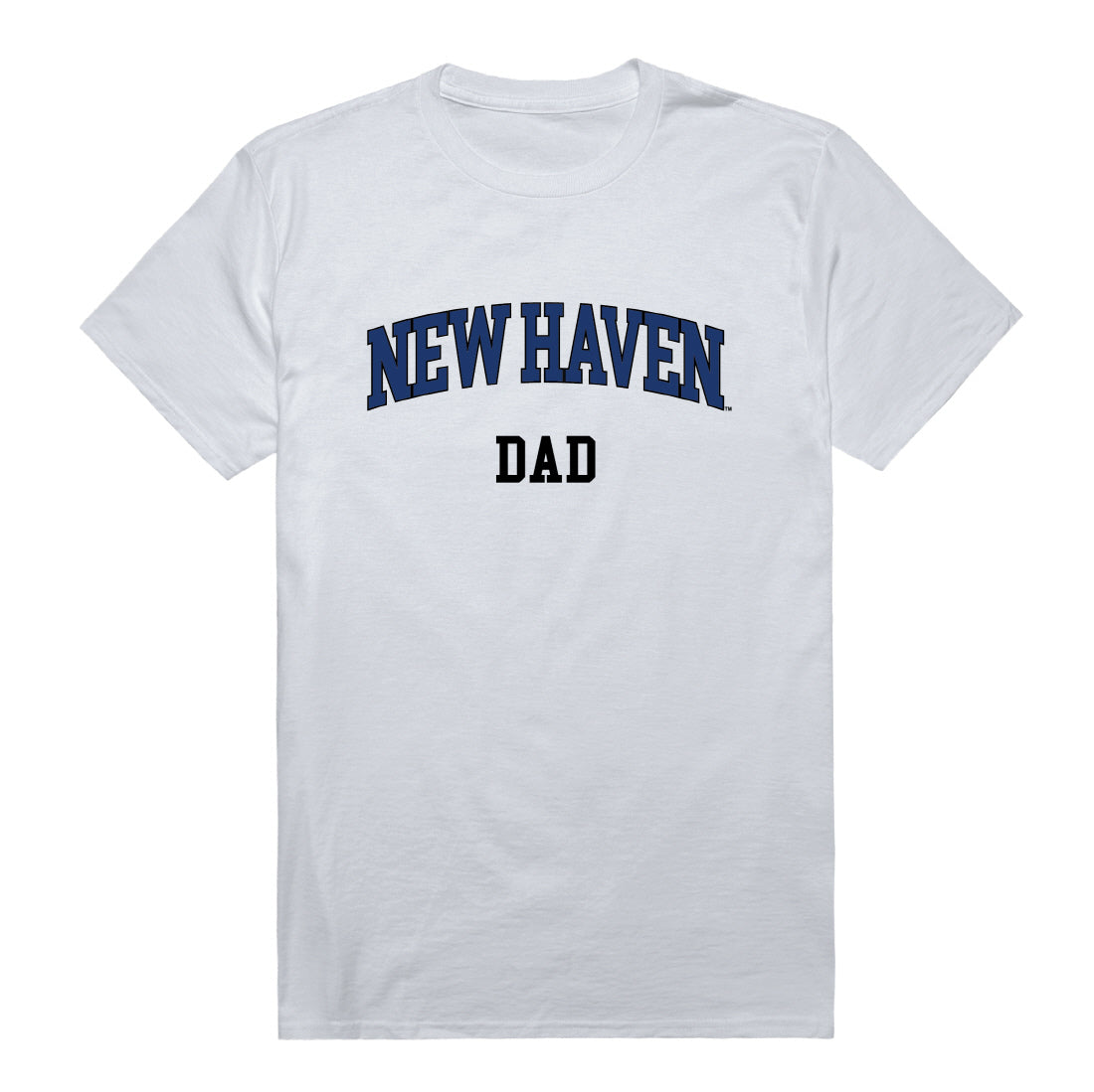 New Haven Chargers Dad Tee T-Shirt - Heather Grey, Small