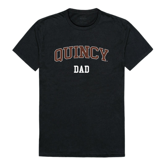 Quincy Hawks Dad Tee T-Shirt - Black, Small