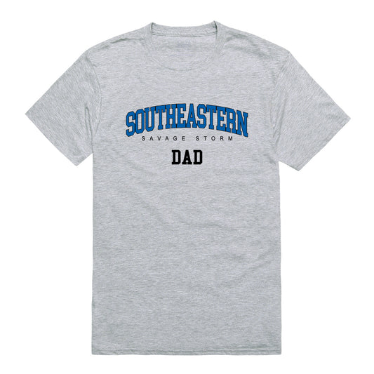 SE Oklahoma State Savage Storm Dad Tee T-Shirt - Heather Grey, Small