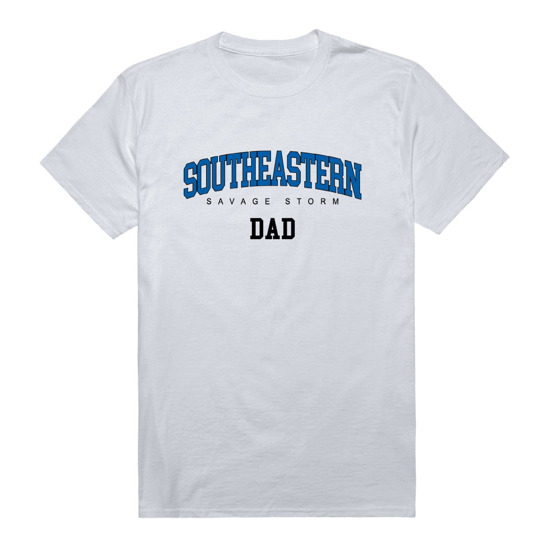 SE Oklahoma State Savage Storm Dad Tee T-Shirt - Heather Grey, Small