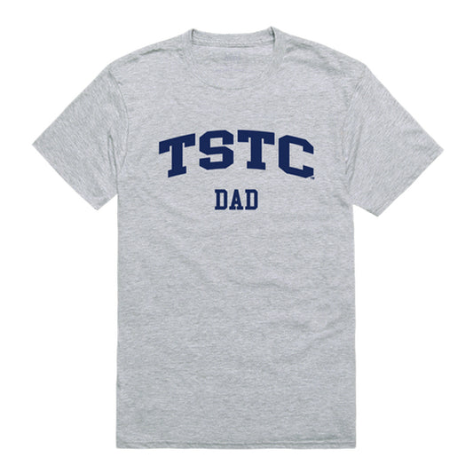 Texas State Technical Dad Tee T-Shirt - Heather Grey, Small