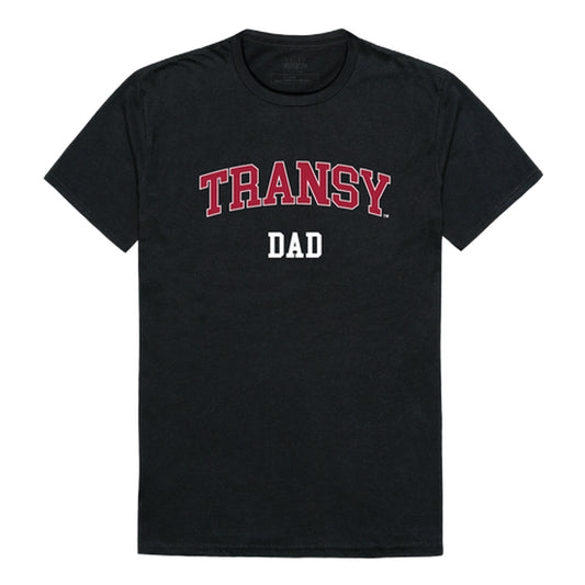 Transylvania University Pioneers Dad Tee T-Shirt - Black, Small