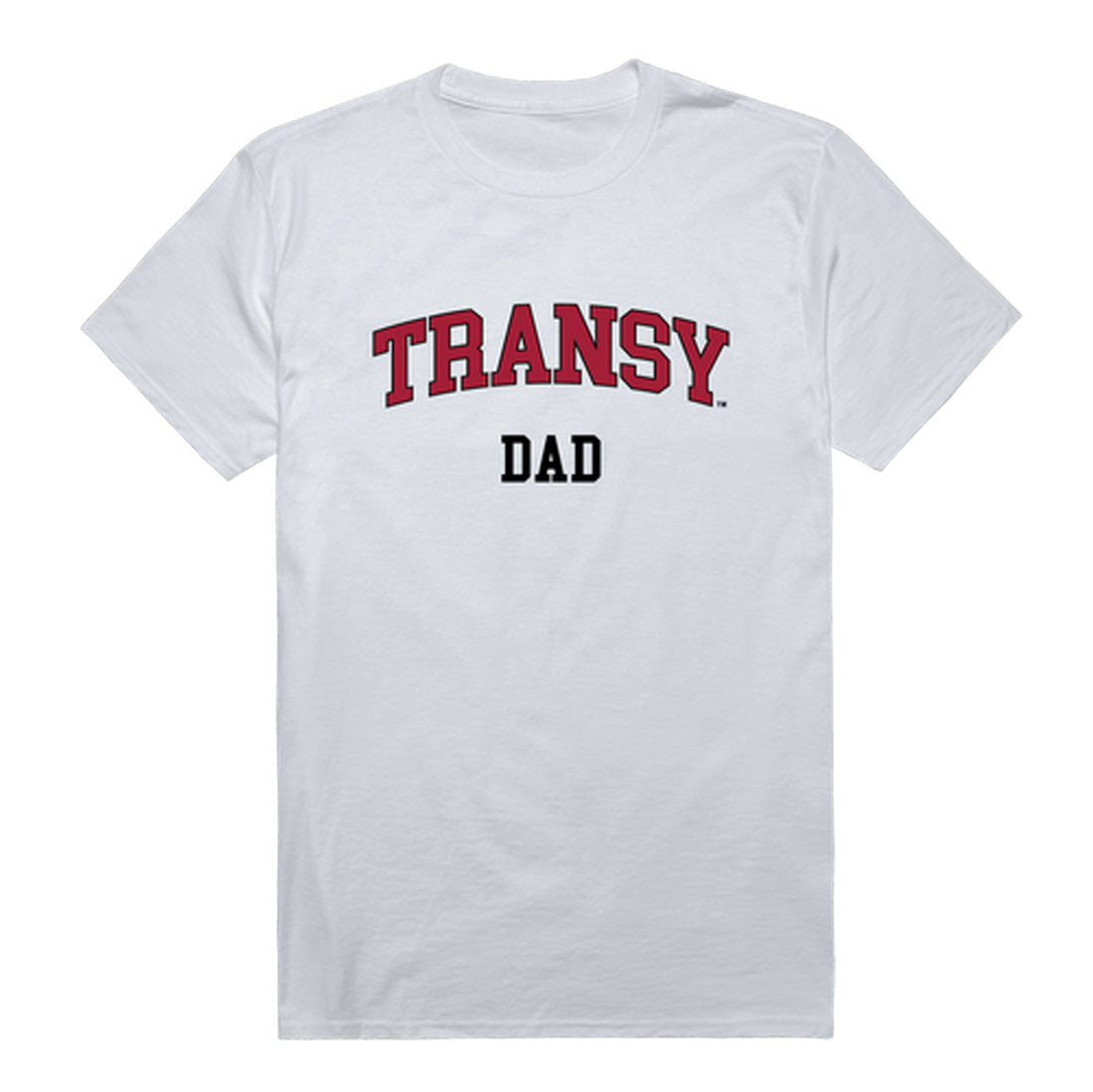 Transylvania University Pioneers Dad Tee T-Shirt - Black, Small