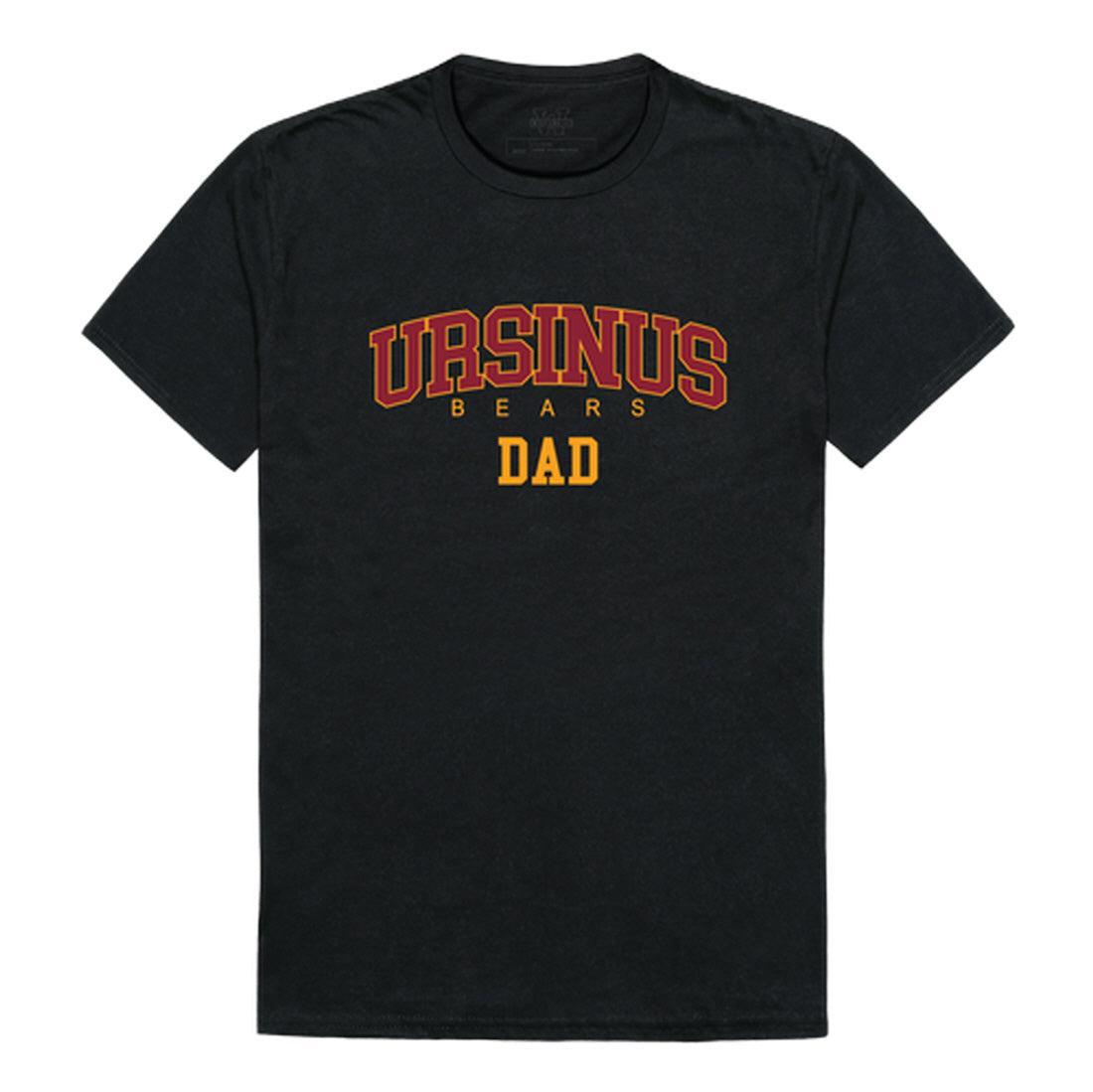 Ursinus Bears Dad Tee T-Shirt - Black, Small