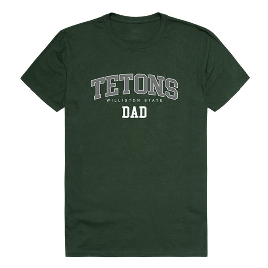 Williston State Tetons Dad Tee T-Shirt - Forest Green, Small