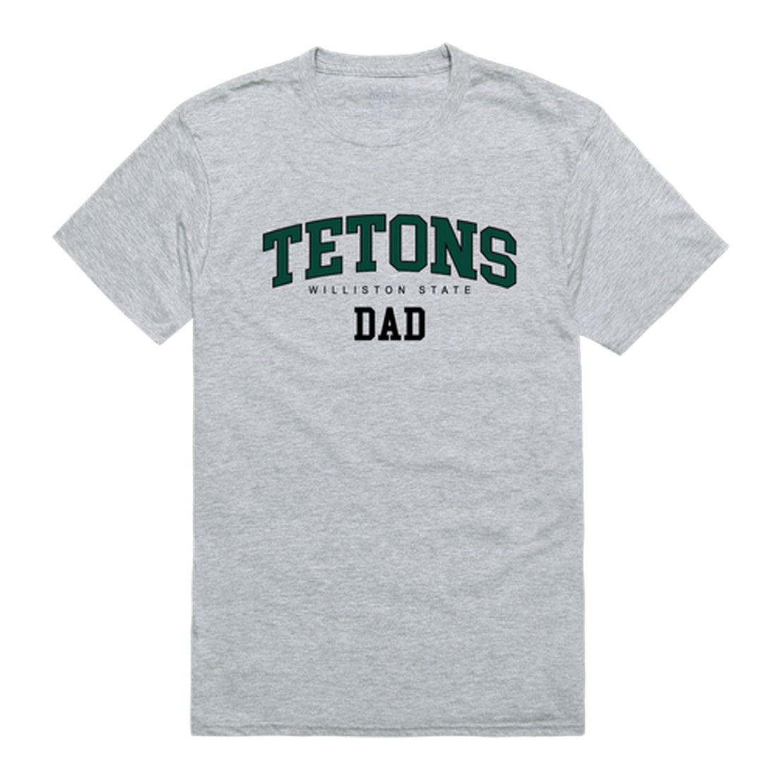 Williston State Tetons Dad Tee T-Shirt - Forest Green, Small