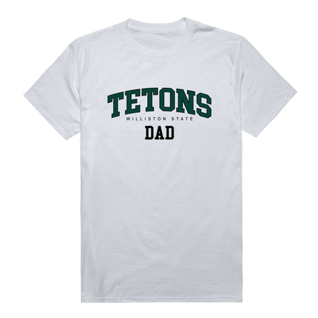 Williston State Tetons Dad Tee T-Shirt - Forest Green, Small