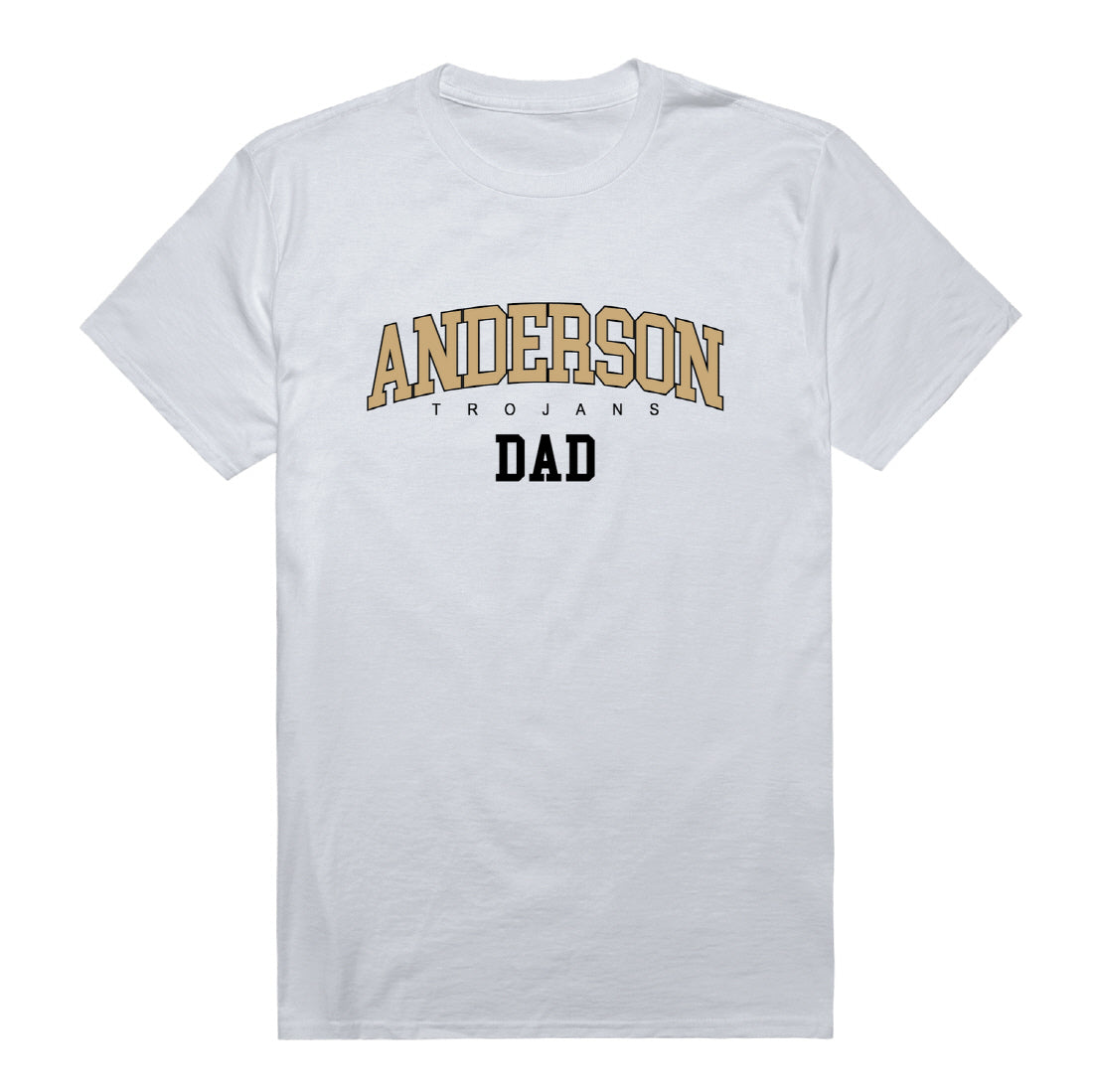 Anderson University Dad Tee T-Shirt - Black, Small