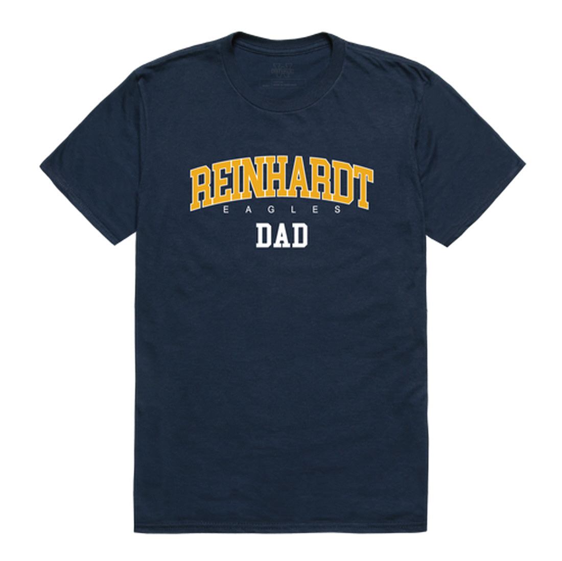 Reinhardt University Eagles Dad Tee T-Shirt - Heather Grey, Small