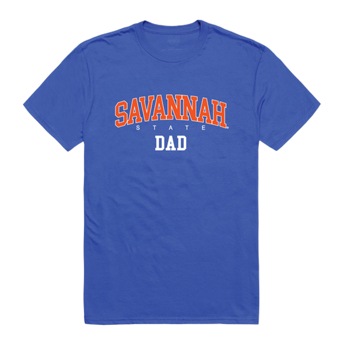 Savannah State Tigers Dad Tee T-Shirt - Heather Grey, Small