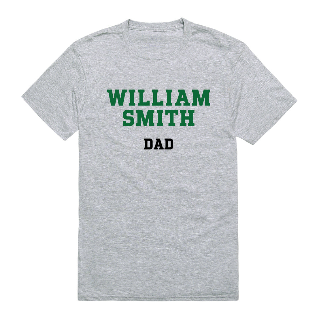 Hobart & William Smith Colleges Statesmen Dad Tee T-Shirt - Black, Small