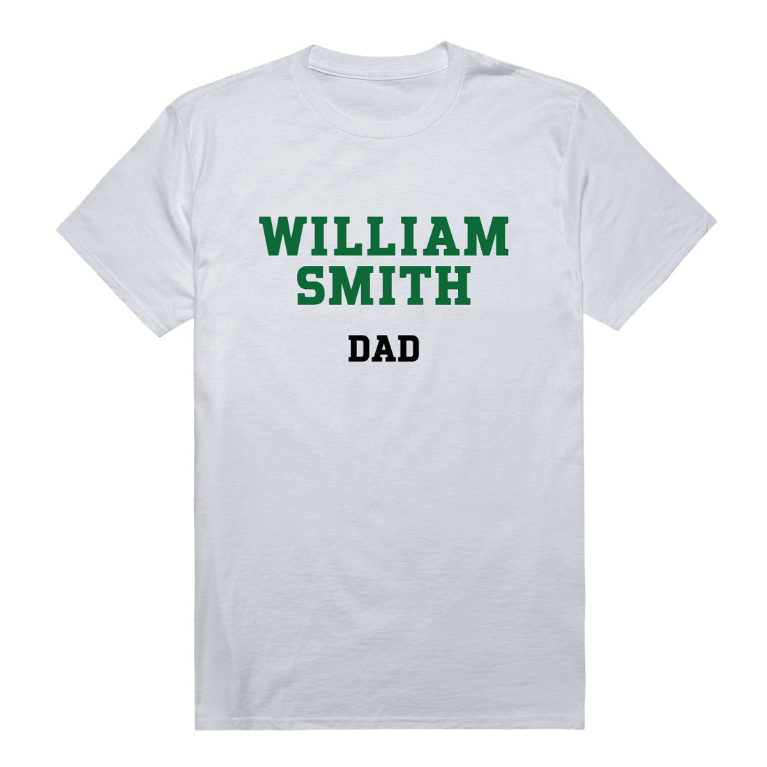 Hobart & William Smith Colleges Statesmen Dad Tee T-Shirt - Black, Small