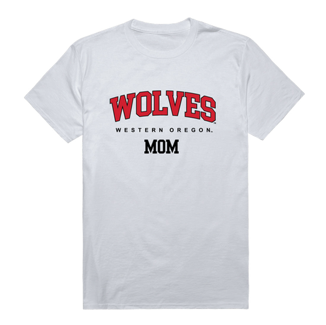 Western Oregon University Wolves Mom Tee T-Shirt