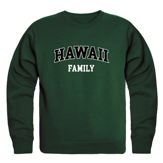 University of Hawaii Family Crewneck Pullover Sweatshirt Sweater