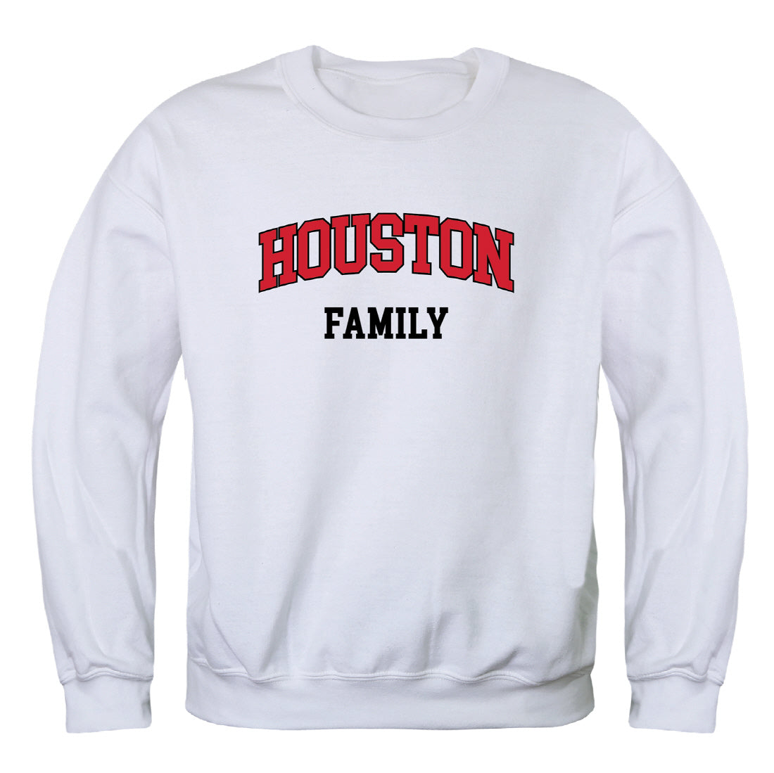 University of Houston Cougars Family Crewneck Pullover Sweatshirt Sweater