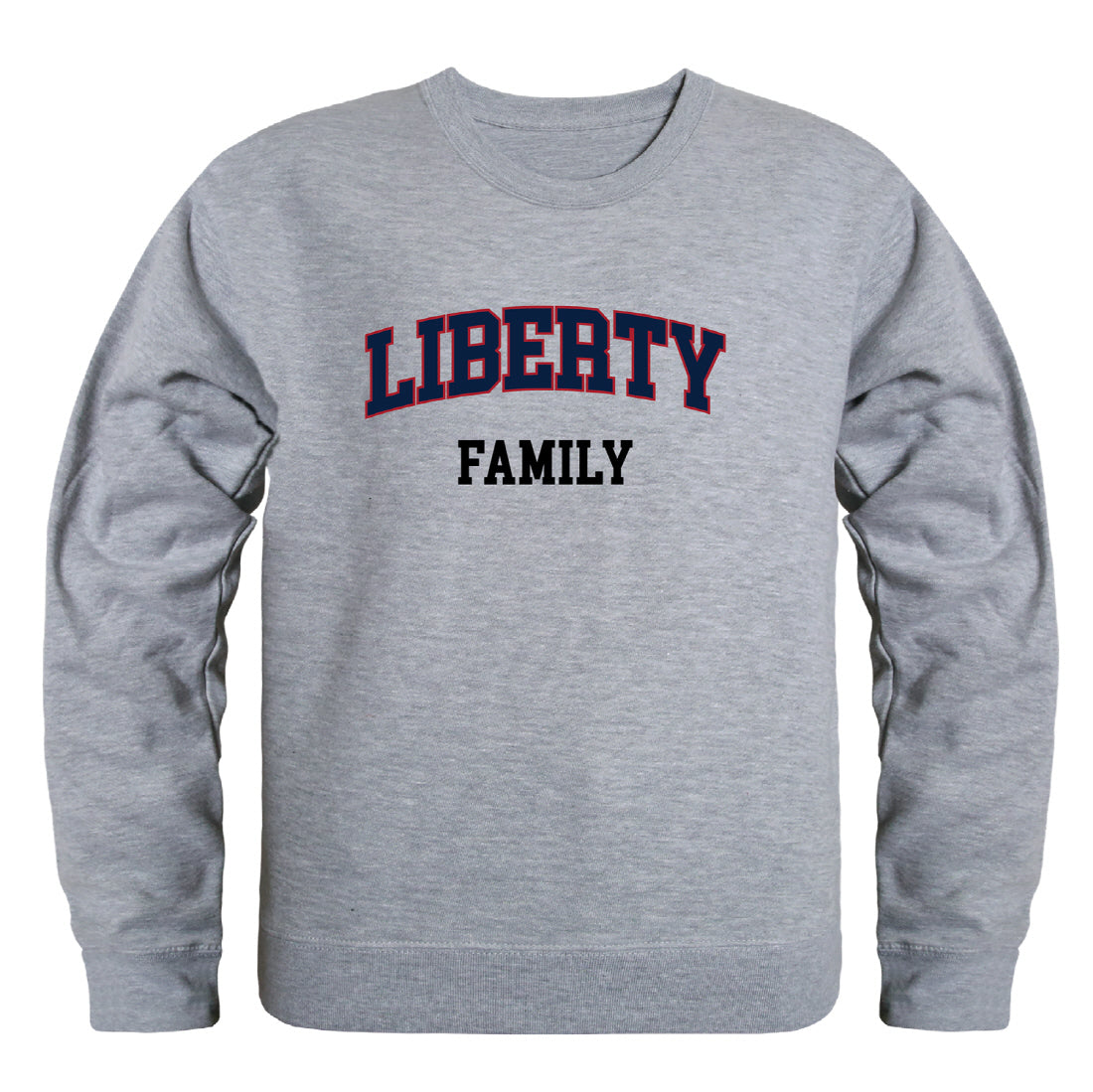 Liberty University Flames Family Crewneck Pullover Sweatshirt Sweater