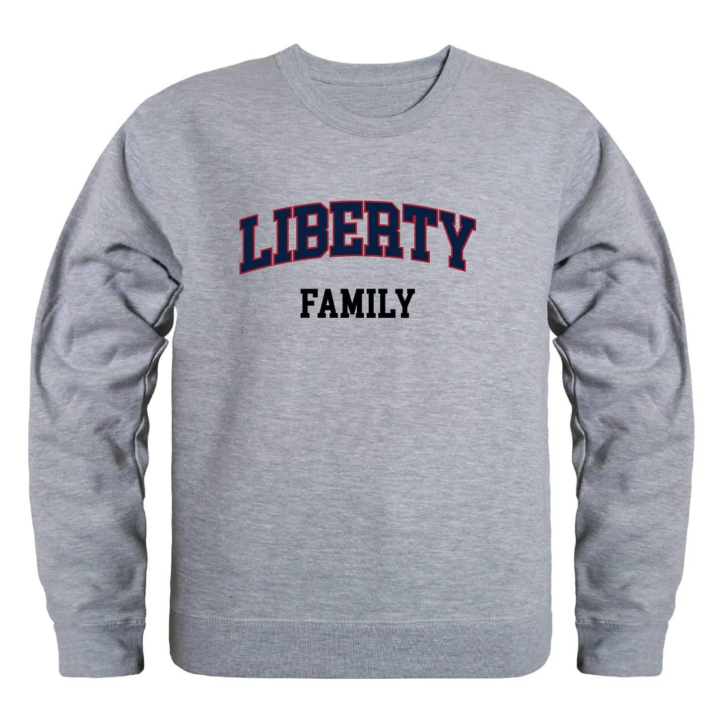 Liberty University Flames Family Crewneck Pullover Sweatshirt Sweater