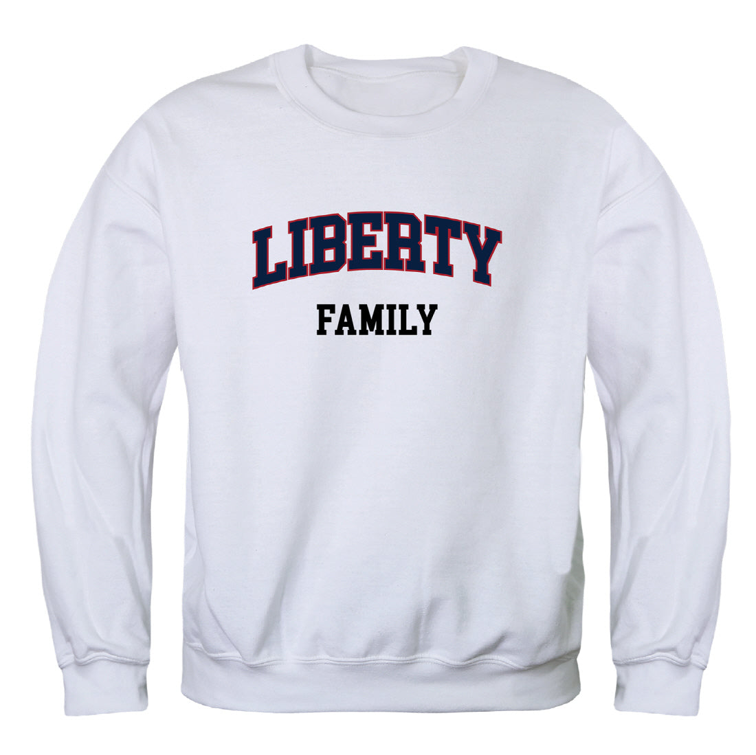 Liberty University Flames Family Crewneck Pullover Sweatshirt Sweater