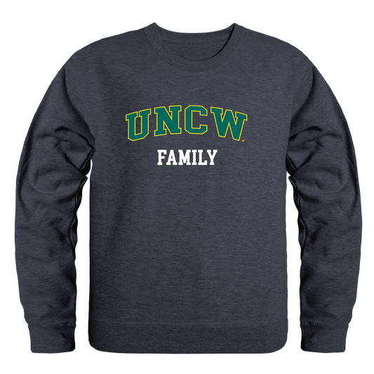 UNCW University of North Carolina Wilmington Seahawks Family Crewneck Pullover Sweatshirt Sweater